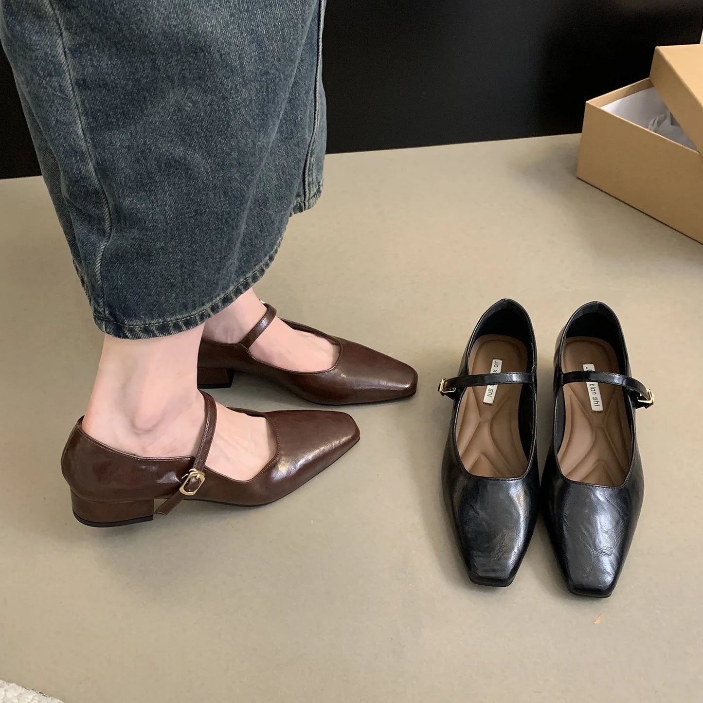 Summers Designer Mules Slippers Women's Fashion Low Heel Shoes Ladies Elegant Party Dress Slides Sandalias spring autumn 2024