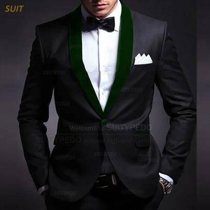 Gold Floral Blazers For Men Fashion Slim Fit Suit Jacket Latest Formal Homecoming Prom Wedding Elegant Shawl Lapel Coat 1 Piece