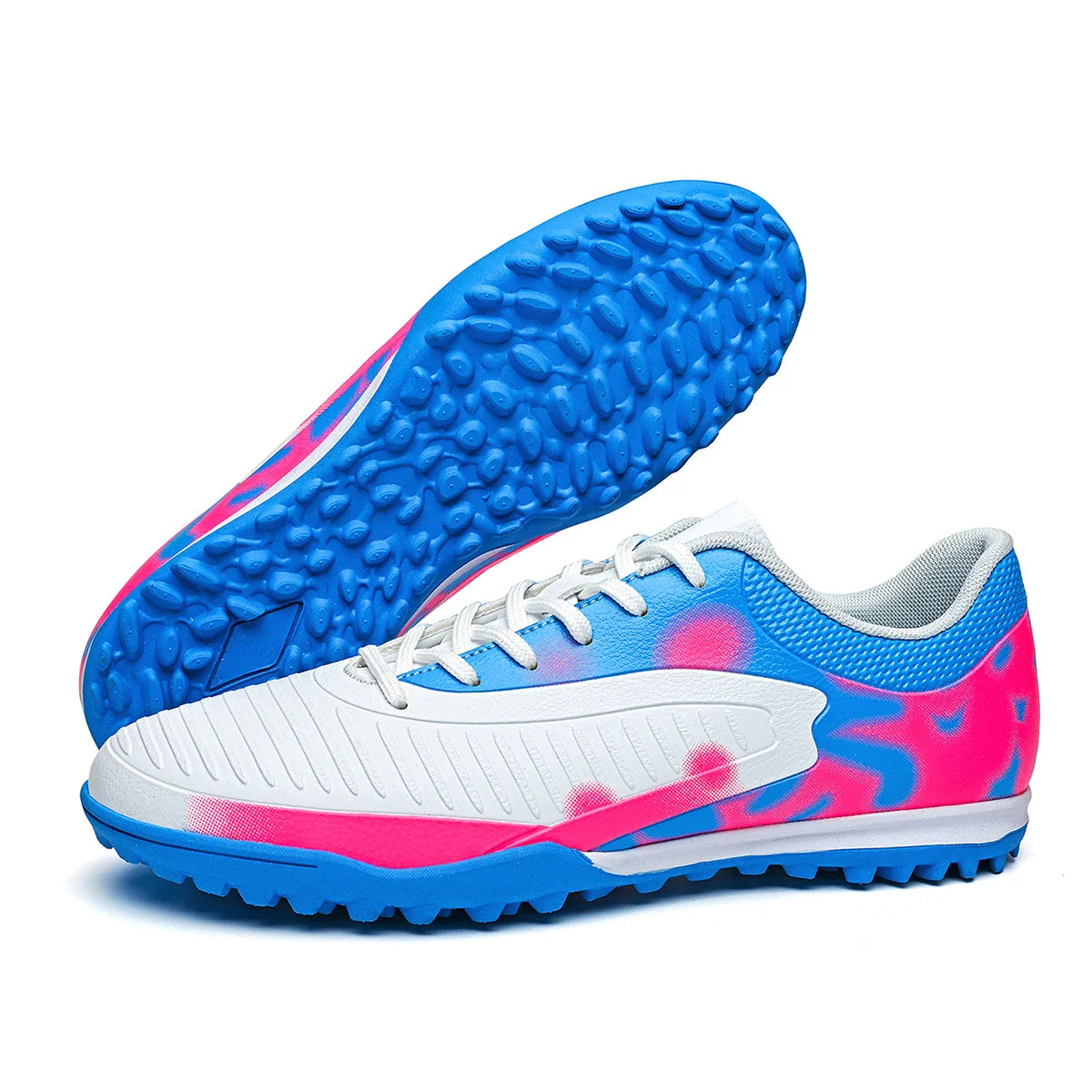 Durable and breathable soccer shoes TF nail breaking four season universal sports shoes outdoor and indoor sports shoes