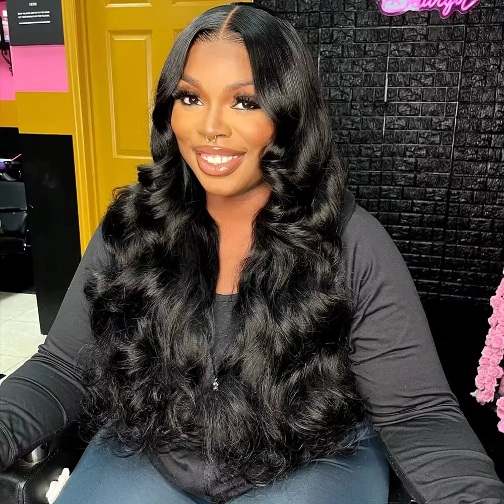 30 40 Inch 13x6 13x4 Body Wave Human Hair Wigs For Black Women 4x4 5x5 Glueless Wigs Human Hair 360 Lace Frontal Wig Pre Cut