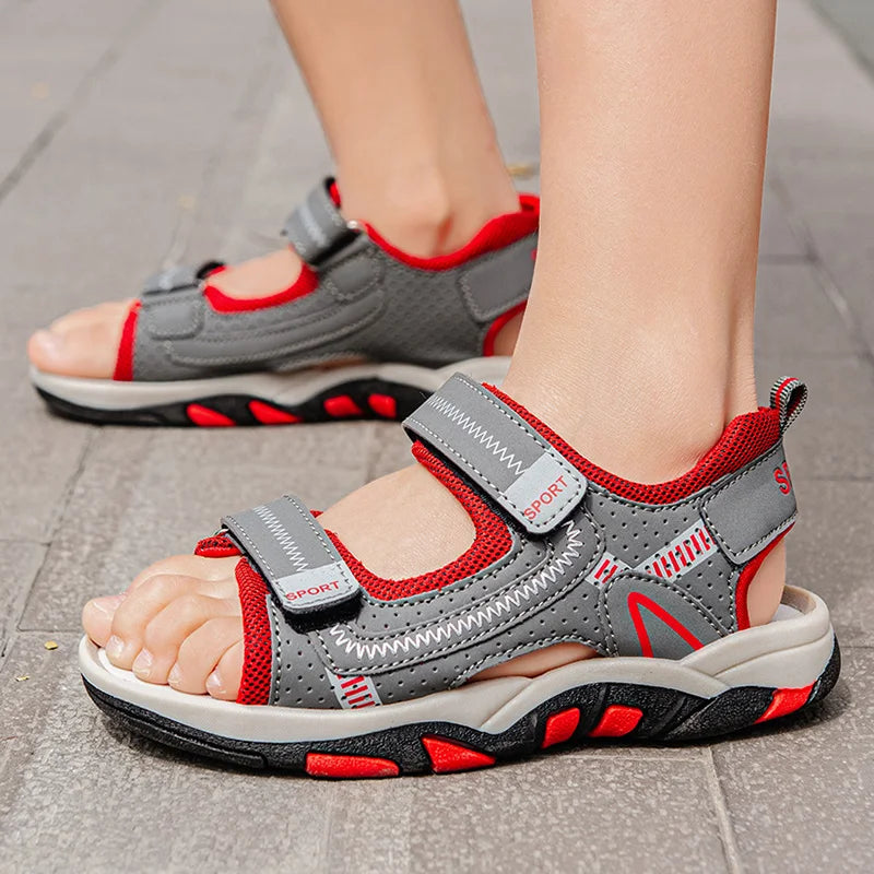 Children Sandals 2026 Summer Children's Sandals Boys Primary School Students Comfortable Soft Bottom Kids Sandals Comfortable