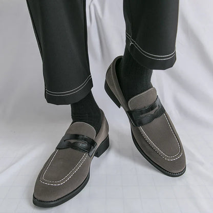 Hot Selling Business Leather Shoes Trendy and Versatile Breathable and Casual Shoes Comfortable and Long-lasting Work Shoes