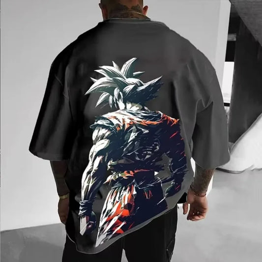 T-Shirt 2025 Summer Men's and Women's American Loose Casual Parent-Child Short Sleeve Top