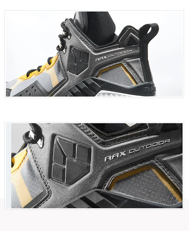 Men  Waterproof Hiking Shoes Breathable Hiking Boots Outdoor Trekking Boots Sports Sneakers Tactical Shoes