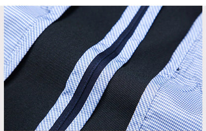 Business Formal Mens Casual Pants Autumn Winter Fashion Anti-wrinkle Straight Stretch Trousers Male Office Classic Suit Pants