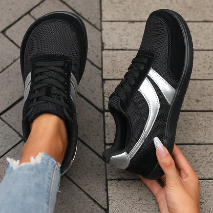 Minimalist Barefoot Shoes for Women Casual Versatile Soft Sole Wide Last Shoes Summer Breathable Comfortable Barefoot Sneakers