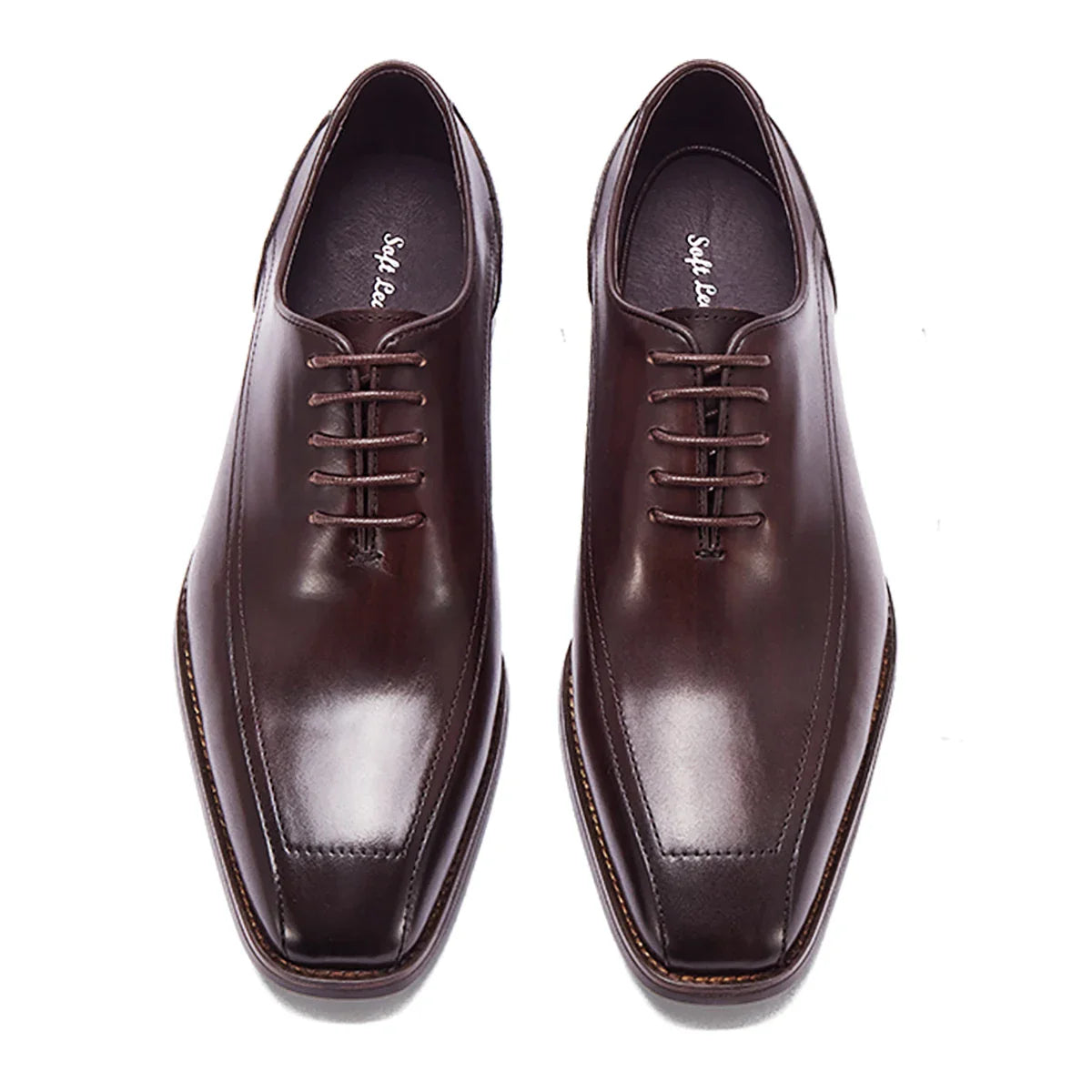Trendy Oxfords Dress Shoes 2025 Office Formal Footwear for Party And Wedding Full Grain Leather Office Shoes for Men