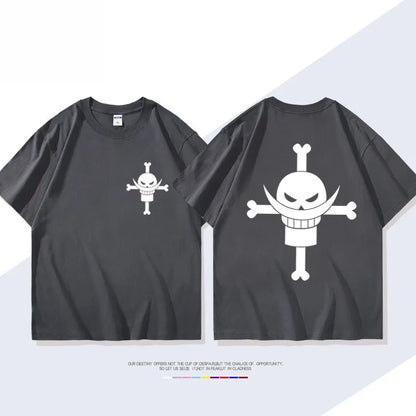 Printed Short Sleeve T-shirt Men's Women's Fashion Loose Cotton Top