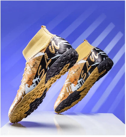 Size 34-46 Men FG/TF Football Boots Futsal Professional Unisex Kids Soccer Shoes Training Outdoor Boys Football Shoes Sneakers