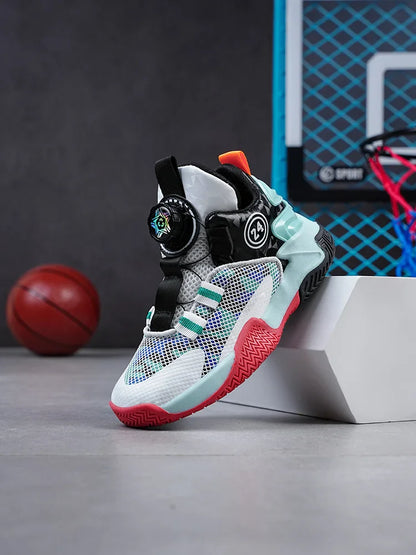 High-Quality Breathable Casual Basketball Shoes for Boys Fashionable Children's Footwear for Comfort And Style