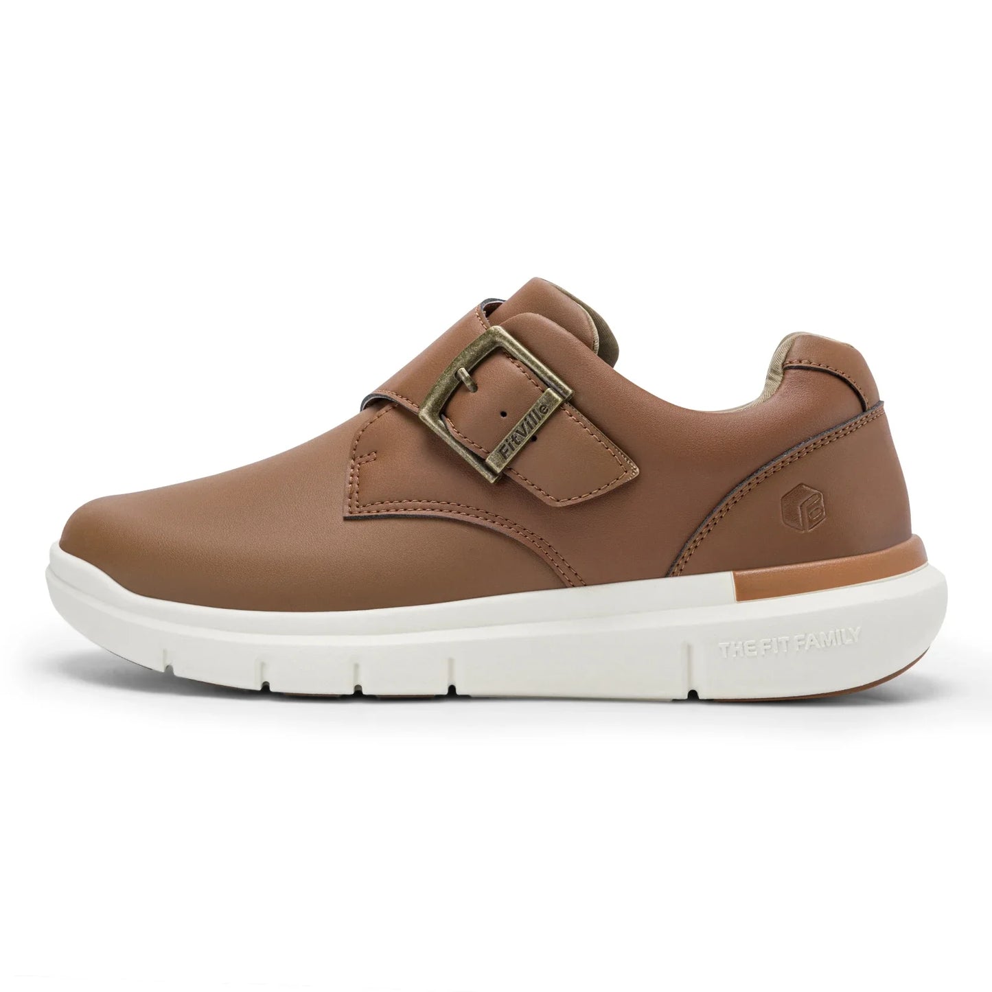 Sapatos masculinos de couro, sapatos largos para pés inchados, sapatos masculinos diabéticos para caminhada, para negócios e caminhadas ao ar livre
