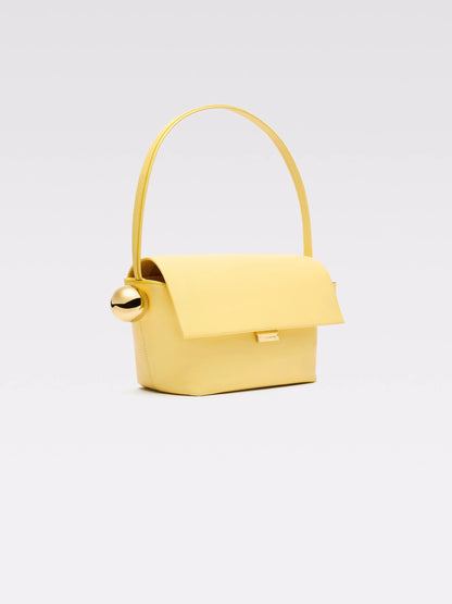 Women's Shoulder Bag with Flap, Solid Color Fashion Top Handle bag with Metal, Women's Luxury Design Handbag for Everyday Style