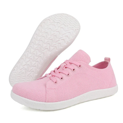 Wide Toe Barefoot Shoes Mens Womens Minimalist Walking Sneakers Shoes | Zero Drop Sole | Breathable Mesh
