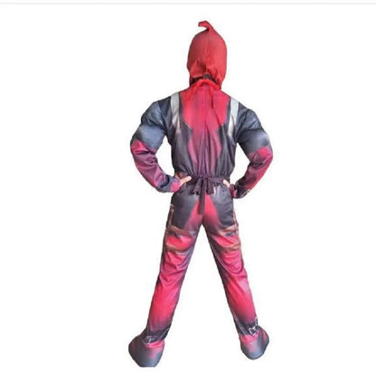 Children's Superhero Role-playing Muscle Costumes, Mask Jumpsuits, Halloween Party Supplies Costumes for Boys and Girls