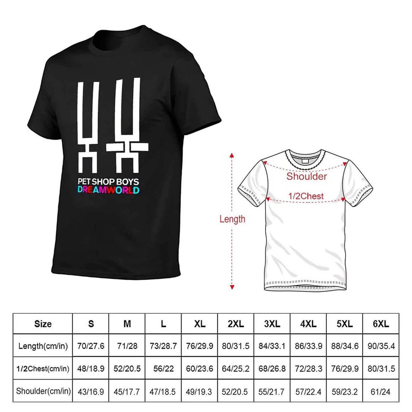 Pet Shop Boys T-Shirt tees blanks anime clothes sublime men clothing
