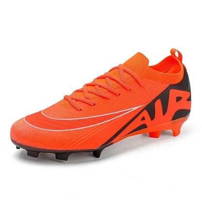 Men Football Boots Non-Slip Grass Training Sport Ultralight Soccer Shoes Unisex Outdoor Sports Shoes Breathable Drop Shipping