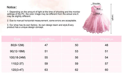 0-3Y Baby Girl Clothes Lace Dress Sleeveless Infant Summer Dress White Dress for Girls Baptismal Costume Toddler Wedding Dress