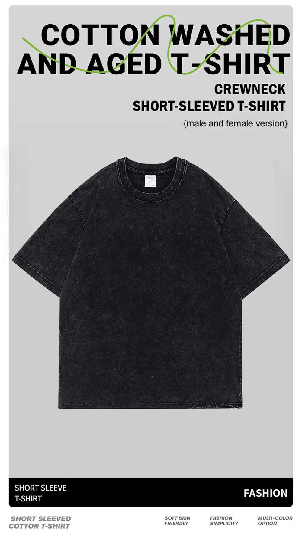 Stay Positive Printing Washed Retro Snow Mens T-Shirt Cotton Loose Tees Cotton Oversize Streetwear Breathable Tshirt Couple