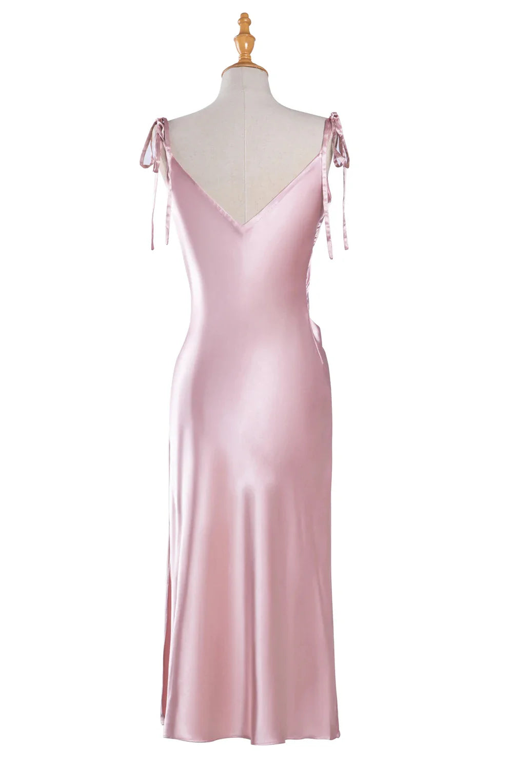 Spaghetti Straps Satin Silk Women Sheath Midi Bridesmaids Dress Champagne Mint Green Ankle-Length Wedding Party Formal Gowns