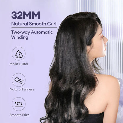 32mm Automatic Curling Iron Automatic Rotating Ceramic Curler Professional Curling Iron Curling Iron Curler