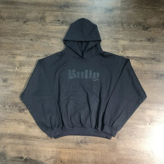American Style Sweatshirt Oversized Printed Vintage Loose Pullover Casual Hoodie Men