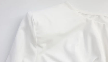 Solid Dresses For Women Fashion Sexy Club Long Sleeves Hollow Out O-Neck Hip Wrap Sheath Mini Vestidos Robes Female Streetwear