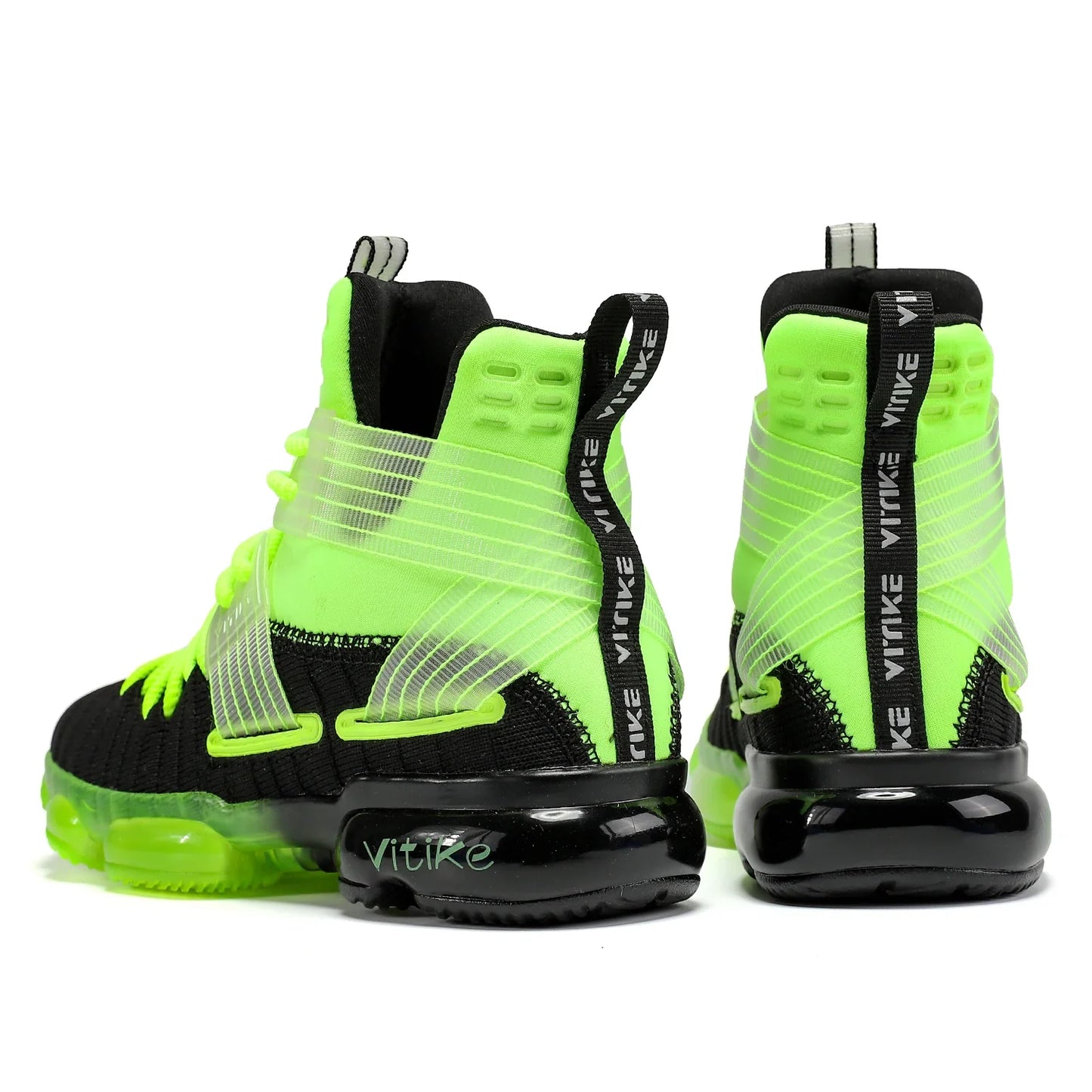 Kids Basketball Shoes High-top Sports Shoes Sneakers Durable Lace-up Non-Slip Running Shoes Secure for Little Kids Big Kids and