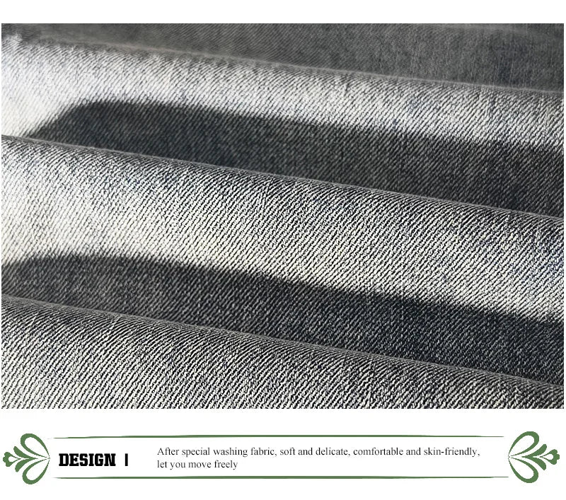 Summer Spring New Cotton Vintage Casual Jeans for Men Clothing Washed Soft Loose Straight Man Pants Baggy Jeans KK1056