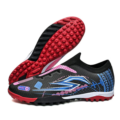Athletic TF Turf Soccer cleats PU Fabric Skin-friendly Upper Rubber Non-slip Sole Reliable Quality Training Footwear