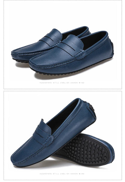 Loafers Shoes Men Fashion Shoes New Spring Comfy Men's Flats Moccasins Classic Original Leather Men Casual Shoes