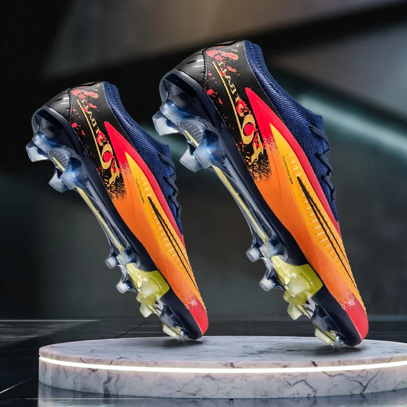 New Men Soccer Shoes Professional Sneakers Match Comfortable Football Boots Non-Slip TF/FG Ankle Boys Sports Shoes Unisex