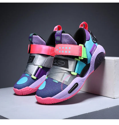Kids Shoes Running Girls Boys School Casual Sports Tennis Sneakers Basketball Outdoor Lightweight Children Shoes Non-slip