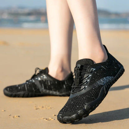 Tênis Unissex de Corrida Minimalista e Caminhada Leve e Respirável para Homens e Mulheres