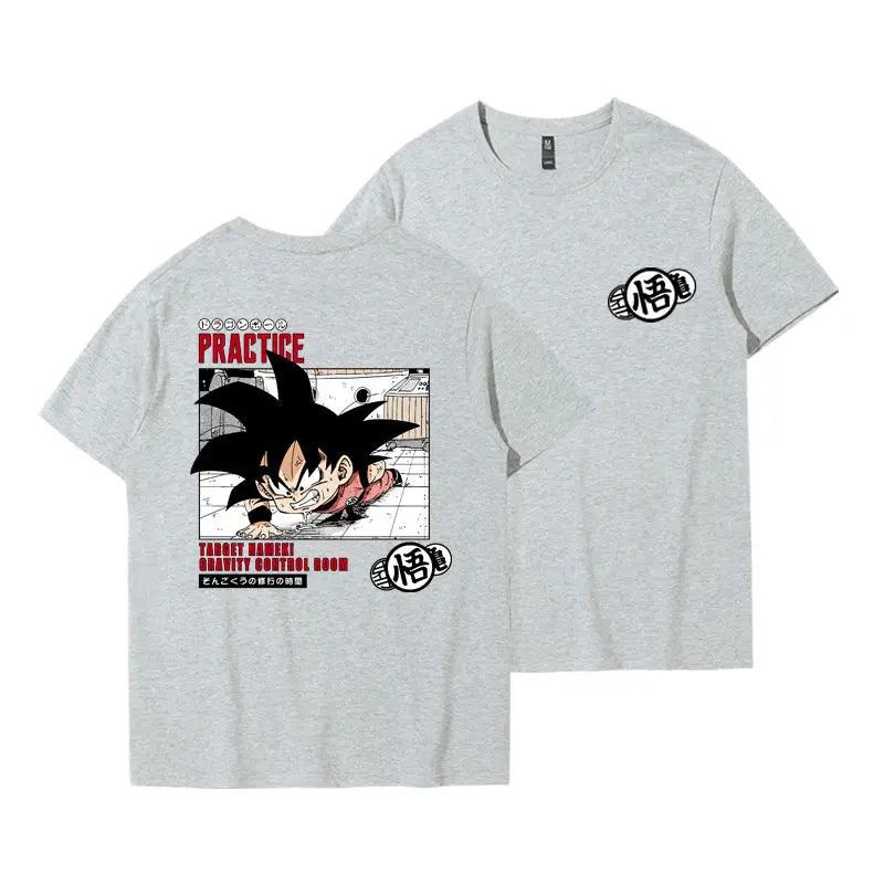 Tide Brand Joint T-shirt Wukong Frisa Animation Peripheral Clothes Ins Men's America Short-sleeved T-shirt