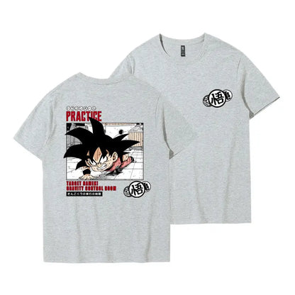 Tide Brand Joint T-shirt Wukong Frisa Animation Peripheral Clothes Ins Men's America Short-sleeved T-shirt