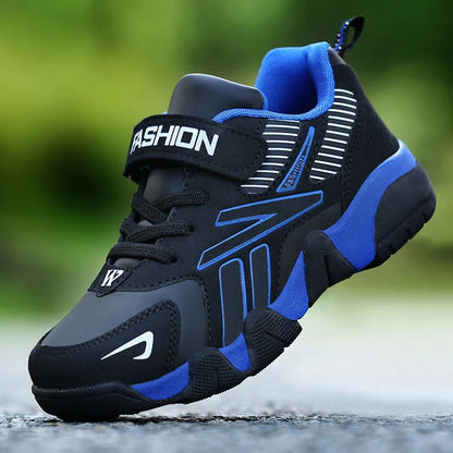 Children's Sneakers for Boy Lightweight Sport Tennis Shoes Fashion Breathable Mesh Kids School Running Basketball Shoes Non Slip