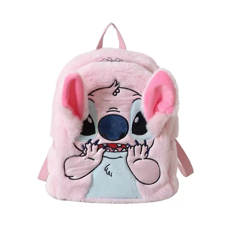 School Bag Cartoon Backpack Versatile Children Lovely Kindergarten Kids School Gift Large Capacity Stitch Backpack