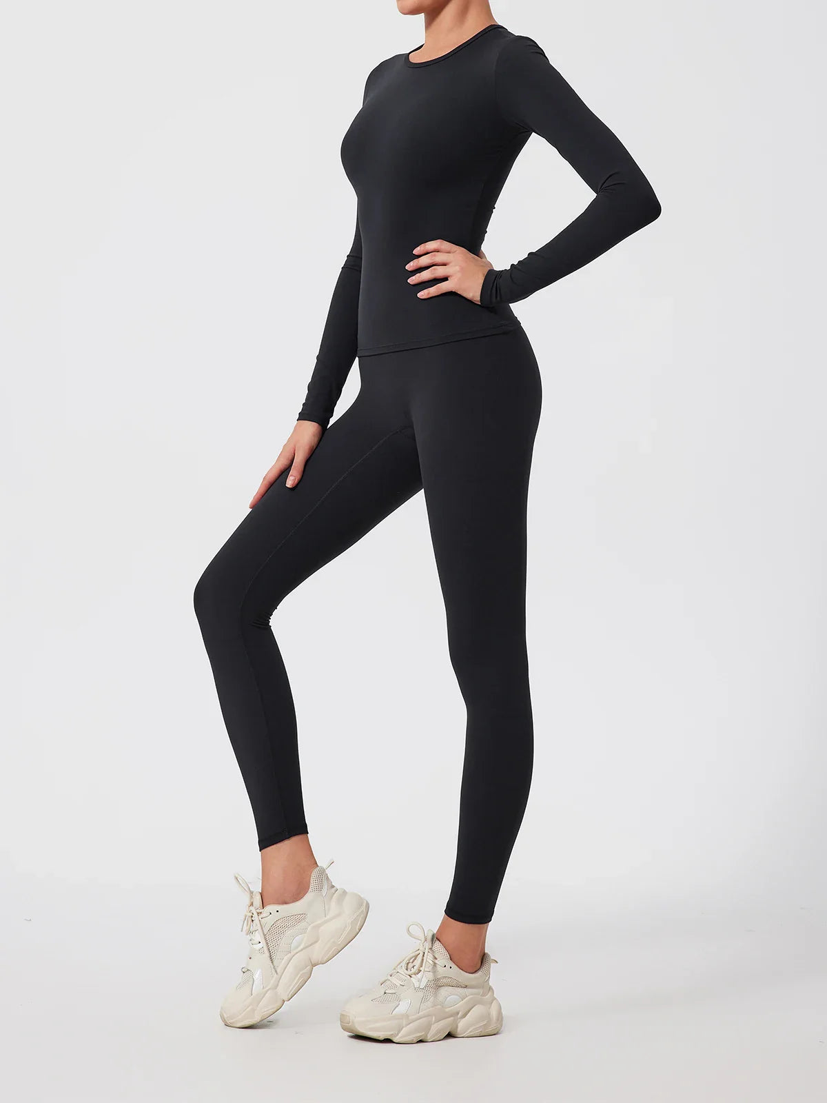 2Pcs Sets Gym Clothes Sports Outfit Suit Women Outdoors Workout Tights Set Yoga Wear Female Running Training T-Shirt