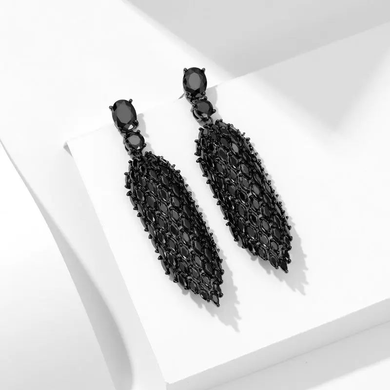 Fashionable Earrings Daily Accessories Women s Design Long Tassel Earrings Versatile Accessories Party And Holiday Gifts