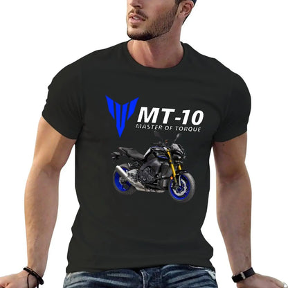 MT-10 Motorcycle T-Shirt anime t shirts rapper graphic tees plus size clothes oversized t shirt fitted t shirts for men