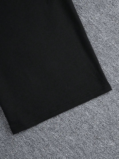 Plus size Women Shorts Summer High Elastic Lace Up Drawstring Wide Leg Sweat Fitness Running Shorts Loose Casual Sports Pants