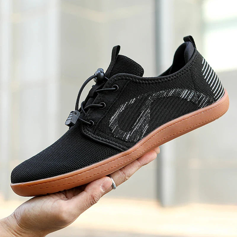 New Unisex Wider Shoes Breathable Mesh Men Barefoot Wide-toed Shoes Brand Flats Soft Zero Drop Sole Wider Toe Sneakes Large Size