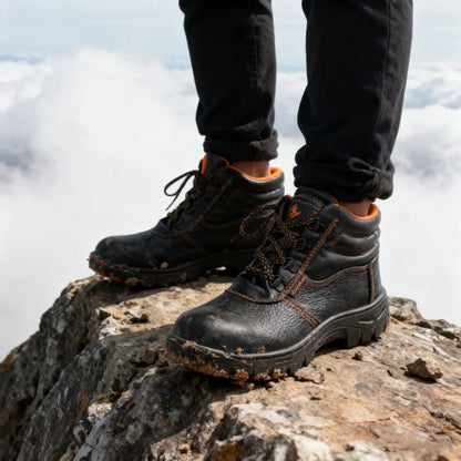 Comfortable Waterproof Safety Work Shoes For Men Steel Toe Office Boots Shoes Indestructible Construction Male Cheap Boots