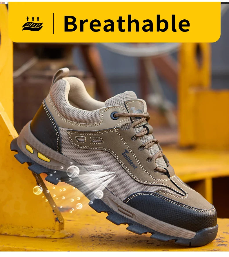 Men's protective shoes, safety shoes, anti smash and anti stab work shoes, insulated shoes, and protective boots