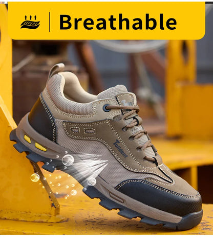 Men's protective shoes, safety shoes, anti smash and anti stab work shoes, insulated shoes, and protective boots