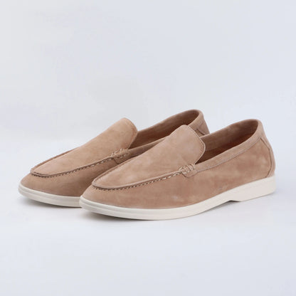 Slip on Loafers Shoes 2024 Sneakers Suede Leather Men Comfortably Flats High Quality Size 46