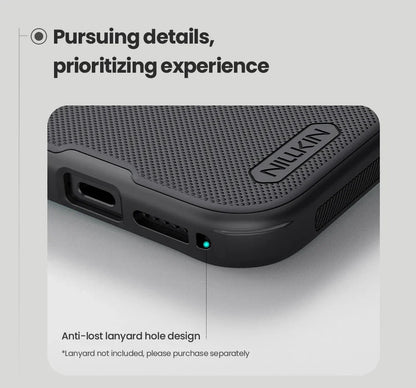 Nillkin For iPhone 17 Pro Max 17Pro Frosted Shield Pro Case PC+TPU Airbags Shockproof Anti-Scratch Phone Cover