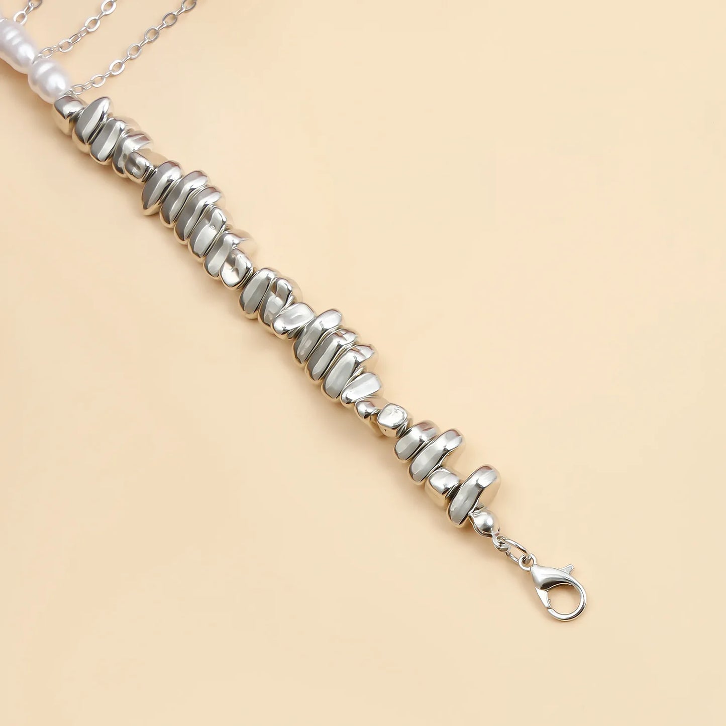 Versatile Beaded Tassels Necklace Adjustable Length Neckchain for Party Wear Fashion Jewelry Accessories Gift