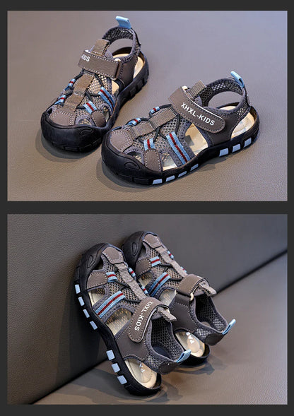 New Fashion Kids Sandals Boy Water Shoes Summer Waterproof Non-slip Walking Children Casual Sneaker Sports Sandals for Girls