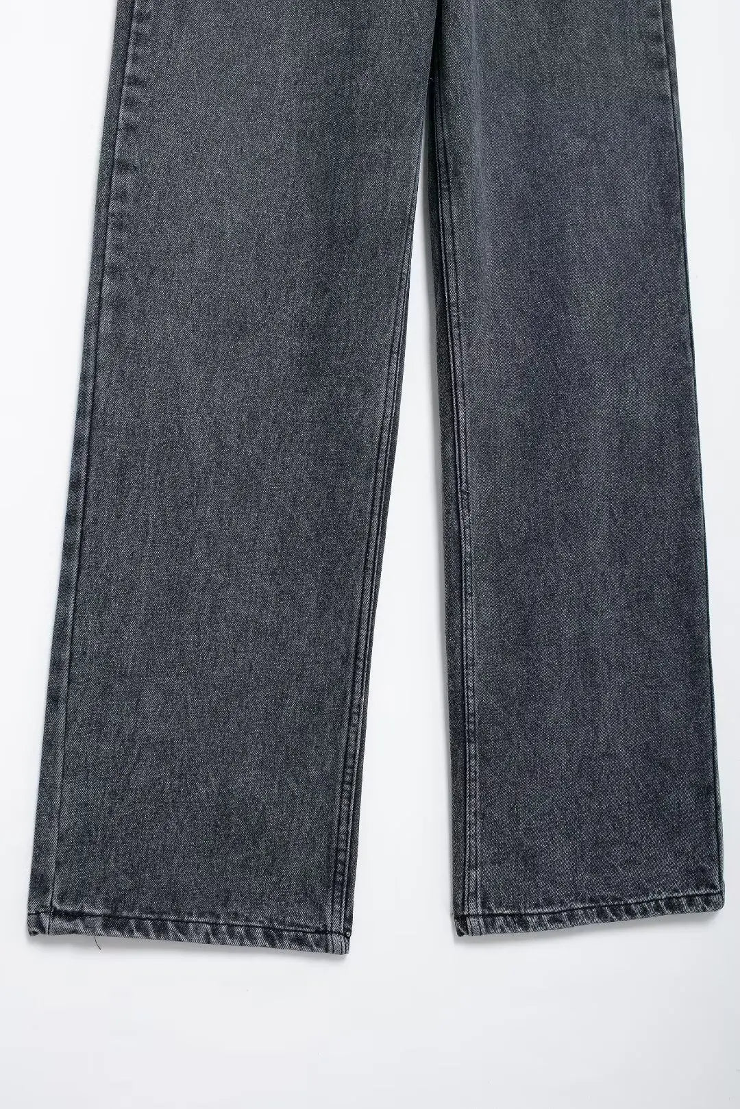 Women's Street Fashion Denim Blue Jeans Distressed Patchwork High Waist Zipper Fly Ripped Retro Long Pants